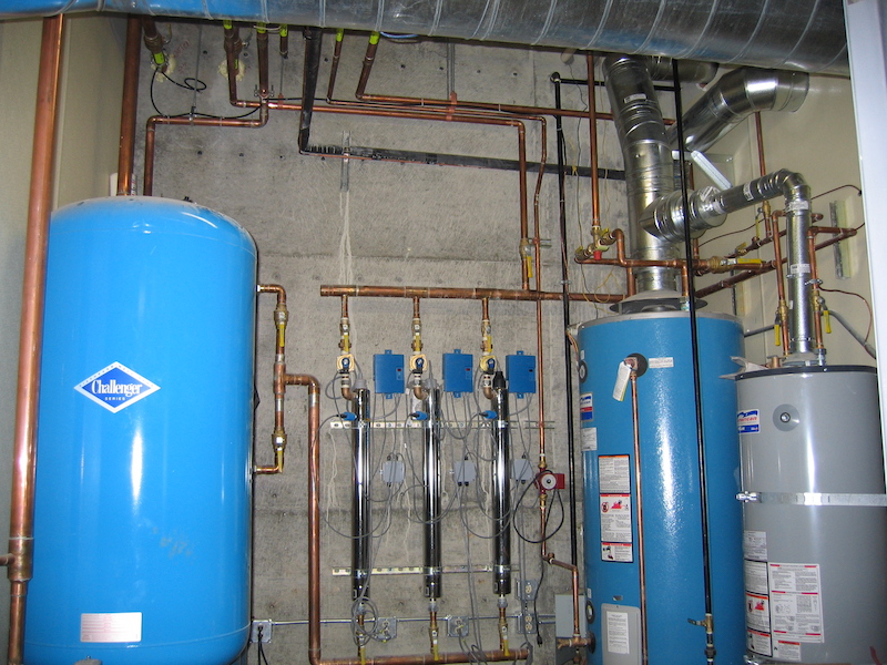 Plumbing maintenance at commercial establishment in Medford.